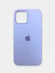 Лавандовый чехол iPhone 12 / 12 Pro с закрытым низом Silicone case