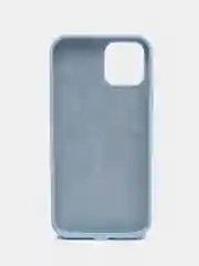Небесно-голубой чехол iPhone 12 / 12 Pro с закрытым низом Silicone case