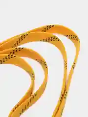 Желтый шнурки для коньков, вощеные, хоккейные