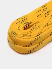 Желтый шнурки для коньков, вощеные, хоккейные