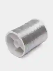 Нить металлизированная, 100 м, цвет серебряный