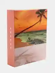 Красный фотоальбом на 100 фото, с кармашками