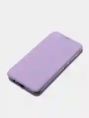 Сиреневый чехол-книжка Realme C11 2021 /  Realme С20 2021 / Реалми