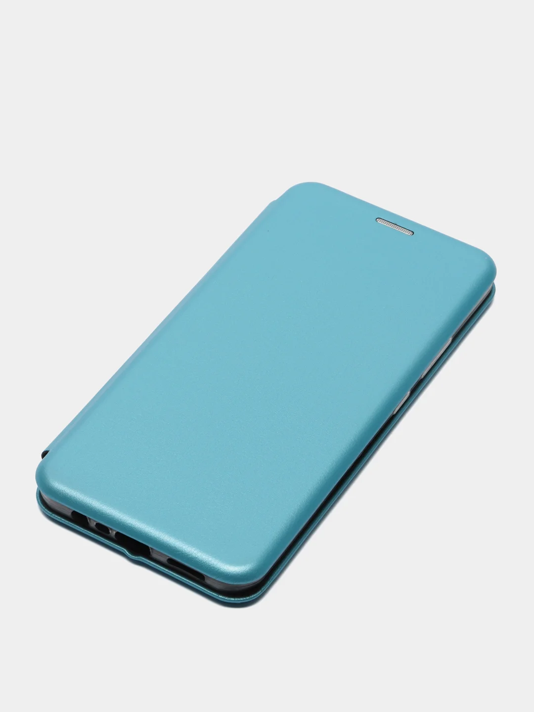 Голубой чехол-книжка для Realme C21 / C21Y