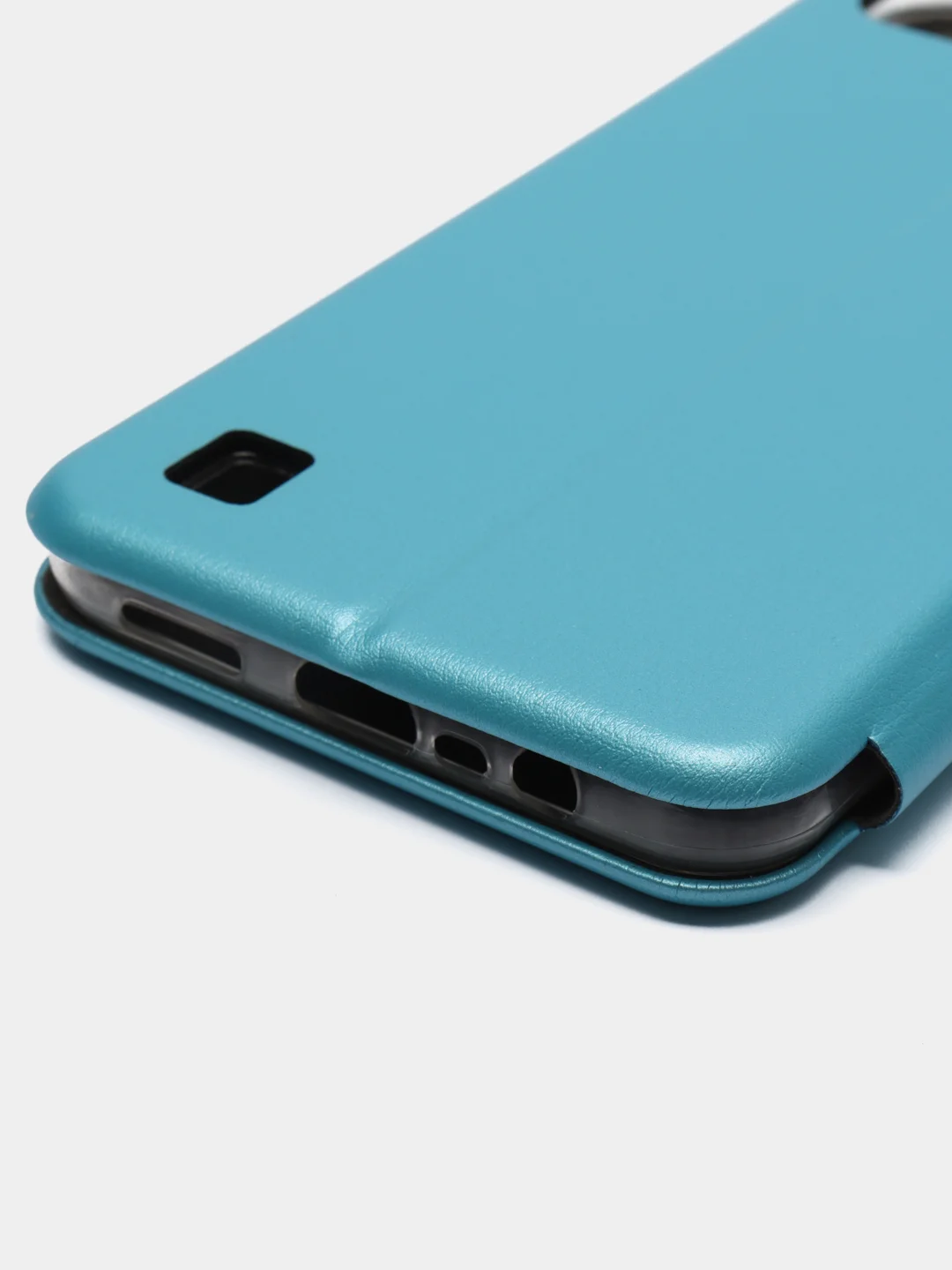 Голубой чехол-книжка для Realme C21 / C21Y