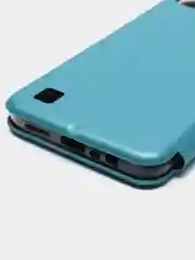 Голубой чехол-книжка для Realme C21 / C21Y