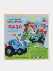 Игрушка-пазл "Синий Трактор", деревянная