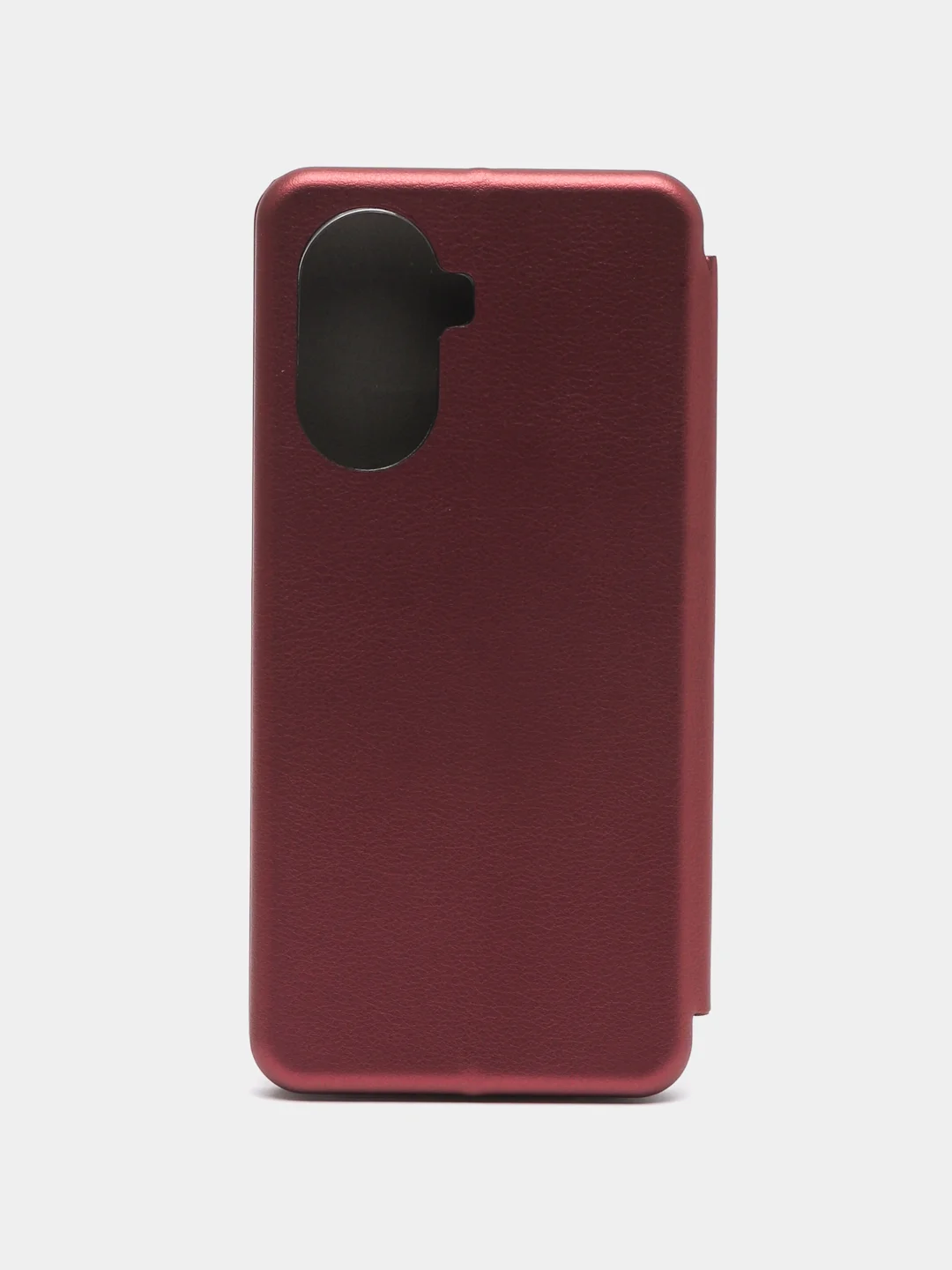 Багровый чехол книжка для Huawei Nova Y70 / Y70 Plus (Хуавей Нова У70)