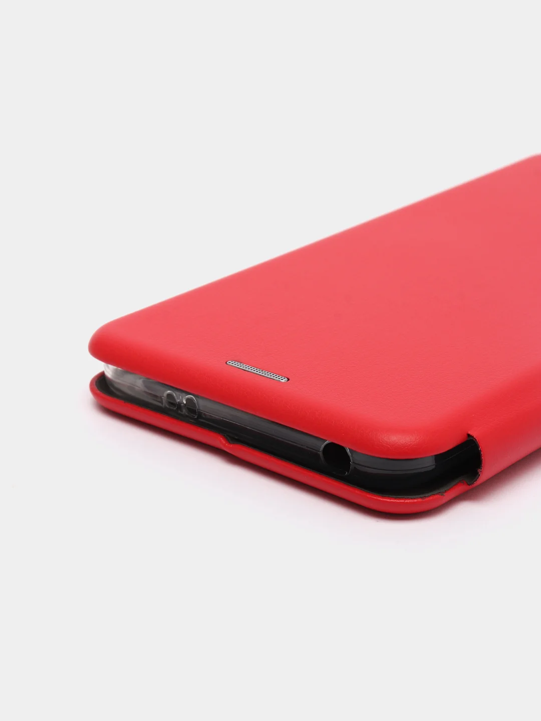 Красный чехол-книжка для Xiaomi Redmi Note 12 / Poco X5 (Редми Нот 12 / Поко Х5)