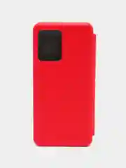Красный чехол-книжка для Xiaomi Redmi Note 12 / Poco X5 (Редми Нот 12 / Поко Х5)