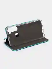 Голубой чехол-книжка для Infinix HOT 12 Pro