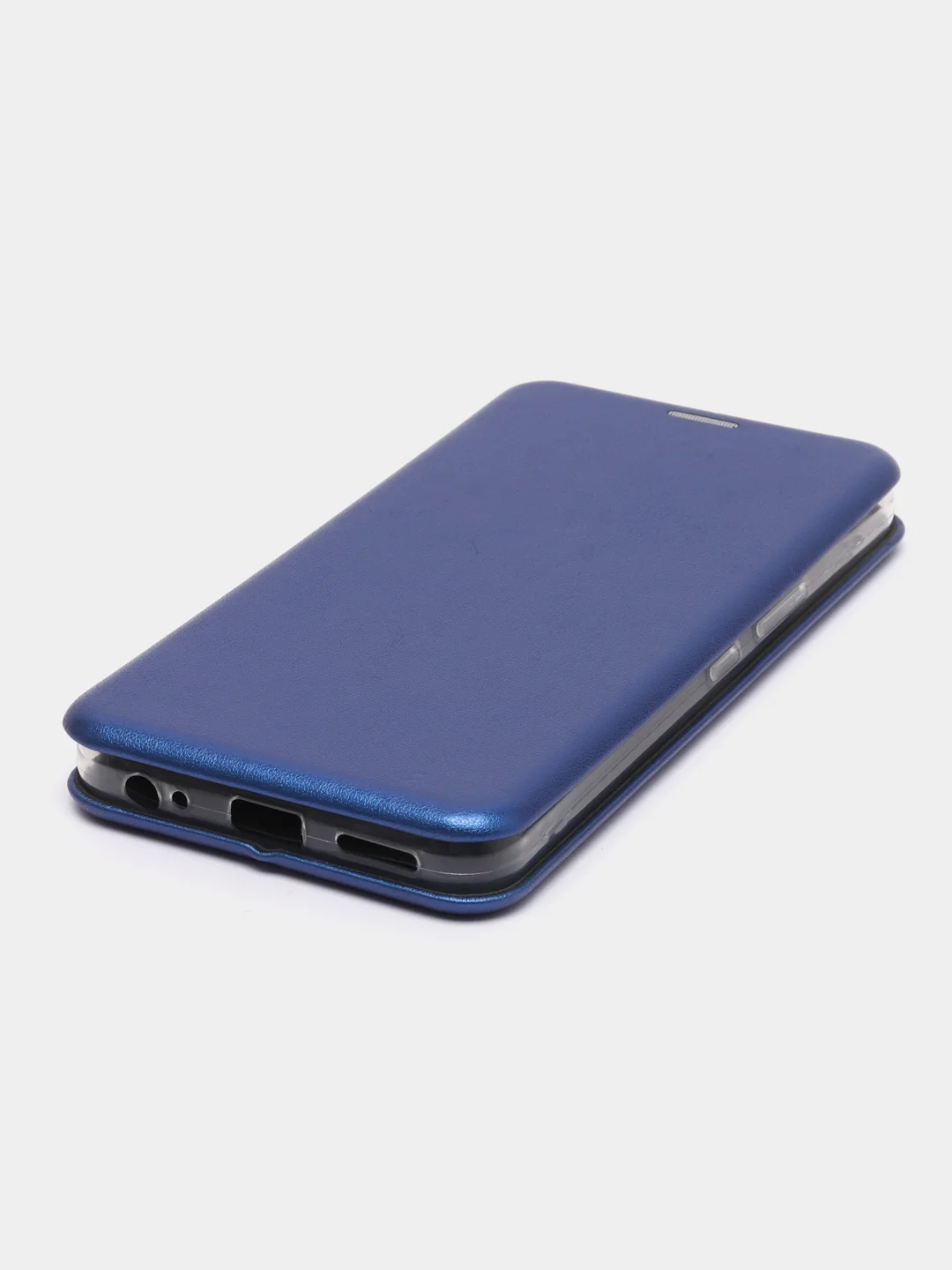 Синий чехол-книжка для Infinix HOT 12 Pro