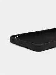 Черный чехол для Realme C33, силиконовый, с микрофиброй внутри