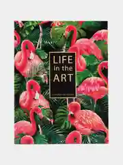 Ежедневник - смешбук с раскрасками "Life in the art", А5, 80 листов