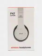 Белый беспроводные Bluetooth наушники P47 Wireless р47,Беспроводные наушники, наушники