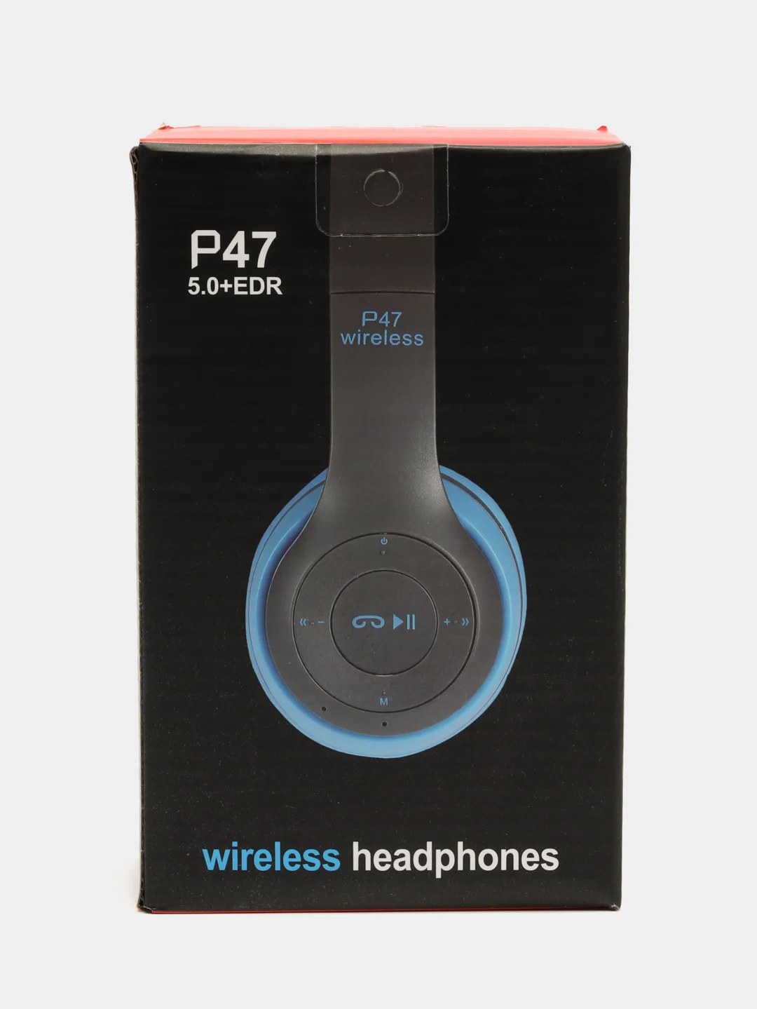 Голубой беспроводные Bluetooth наушники P47 Wireless р47,Беспроводные наушники, наушники