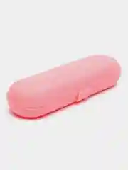 Розовый футляр для электрической зубной щетки