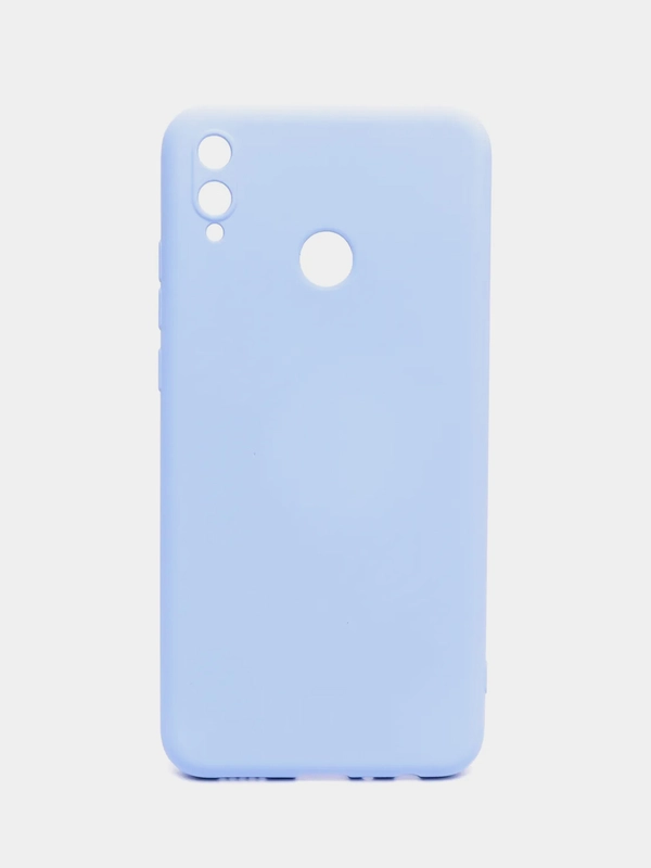 Чехол на Honor 8X, силиконовый, с бархатной подкладкой
