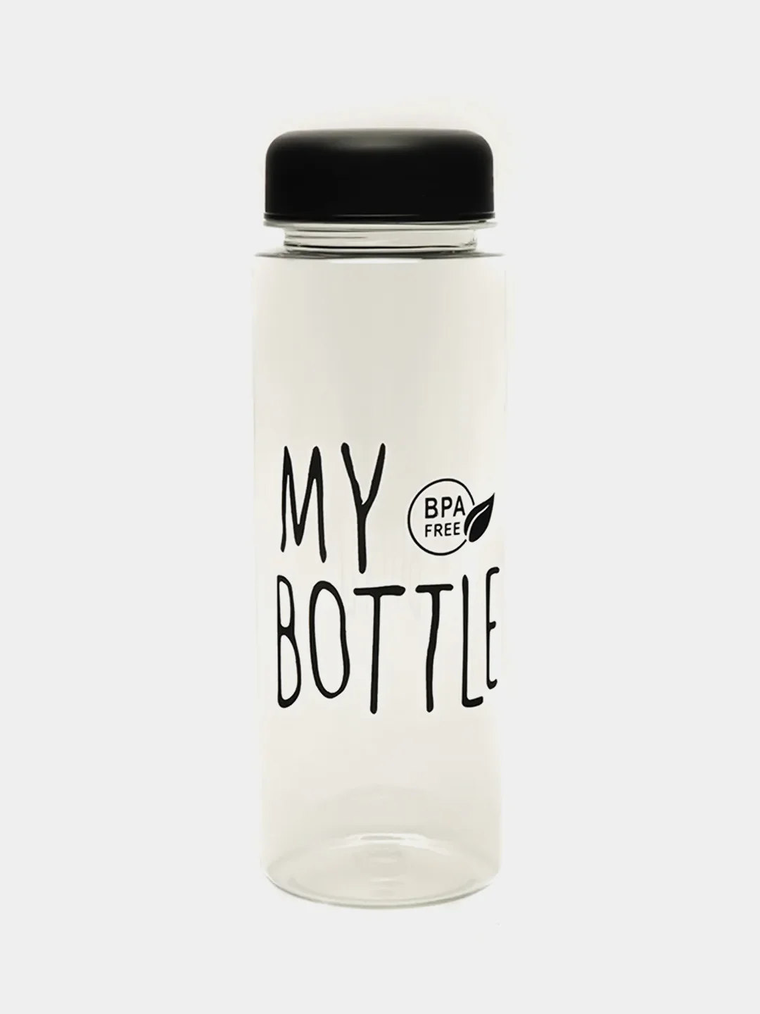 Черный бутылка для воды My Bottle спортивная, 500 мл