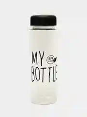 Черный бутылка для воды My Bottle спортивная, 500 мл
