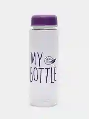 Пурпурный бутылка для воды My Bottle спортивная, 500 мл