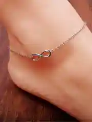Цепочка на ногу женская, 2 цвета