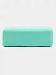 Бирюзовый блок для йоги, кирпич для стрейчинга