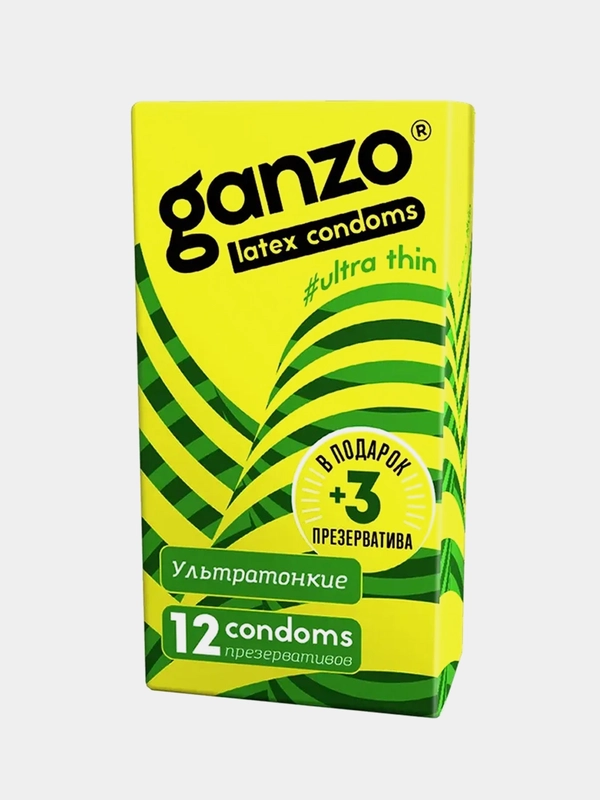 Презервативы Ультратонкие GANZO Ultra Thin (15шт.)