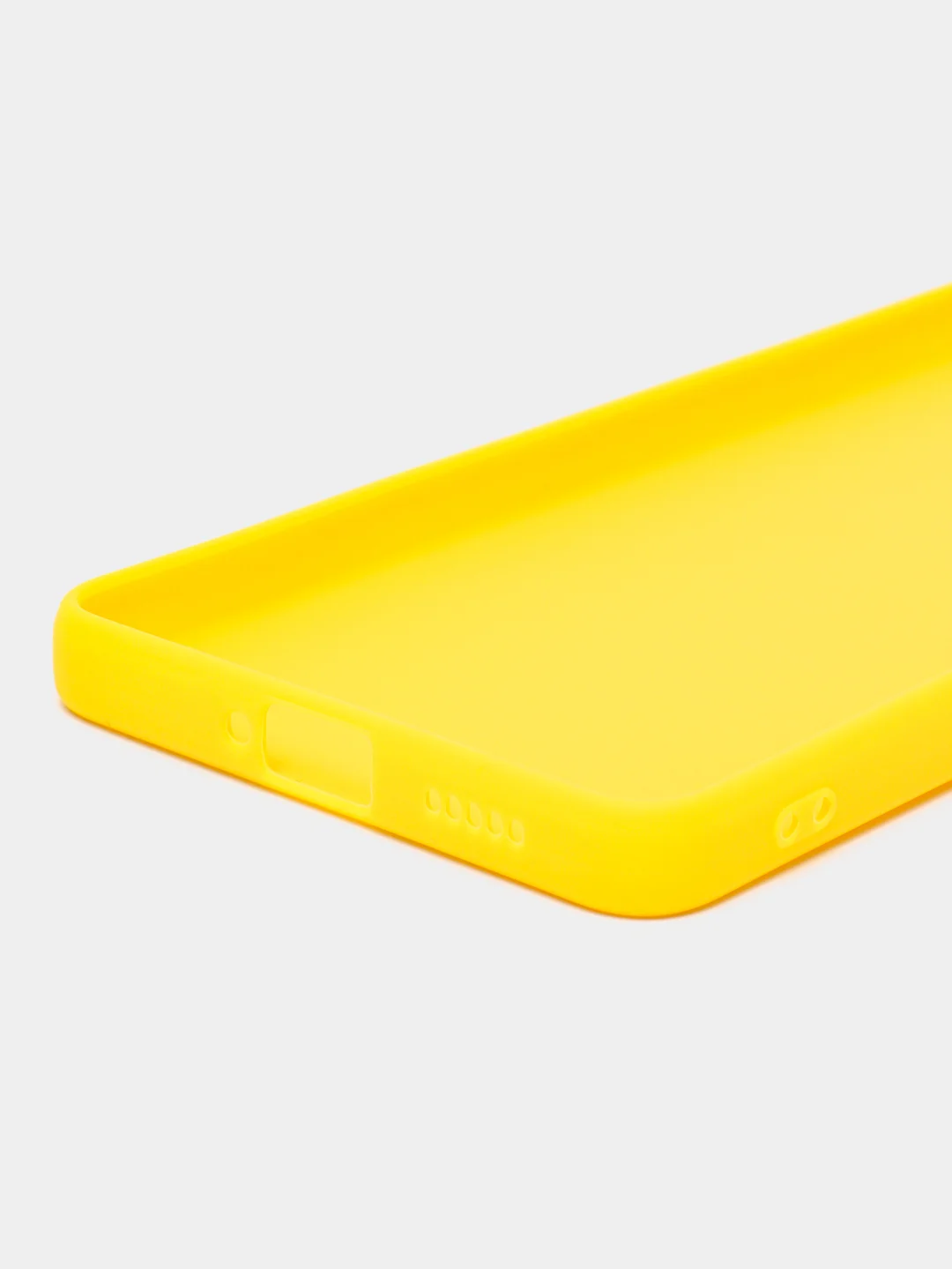 Желтый чехол для Xiaomi Redmi Note 12 Pro 5G / Poco X5 Pro 5G силиконовый, матовый, прозрачный
