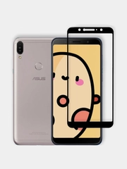 2 шт стекло Asus Zenfone Max Pro M1 защитное КАРТОФАН, закаленное с олеофобным покрытием
