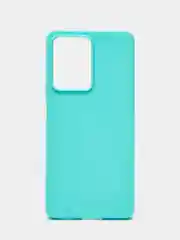 Бирюзовый чехол для Xiaomi Redmi Note 12 Pro 5G / Poco X5 Pro 5G силиконовый, матовый, прозрачный