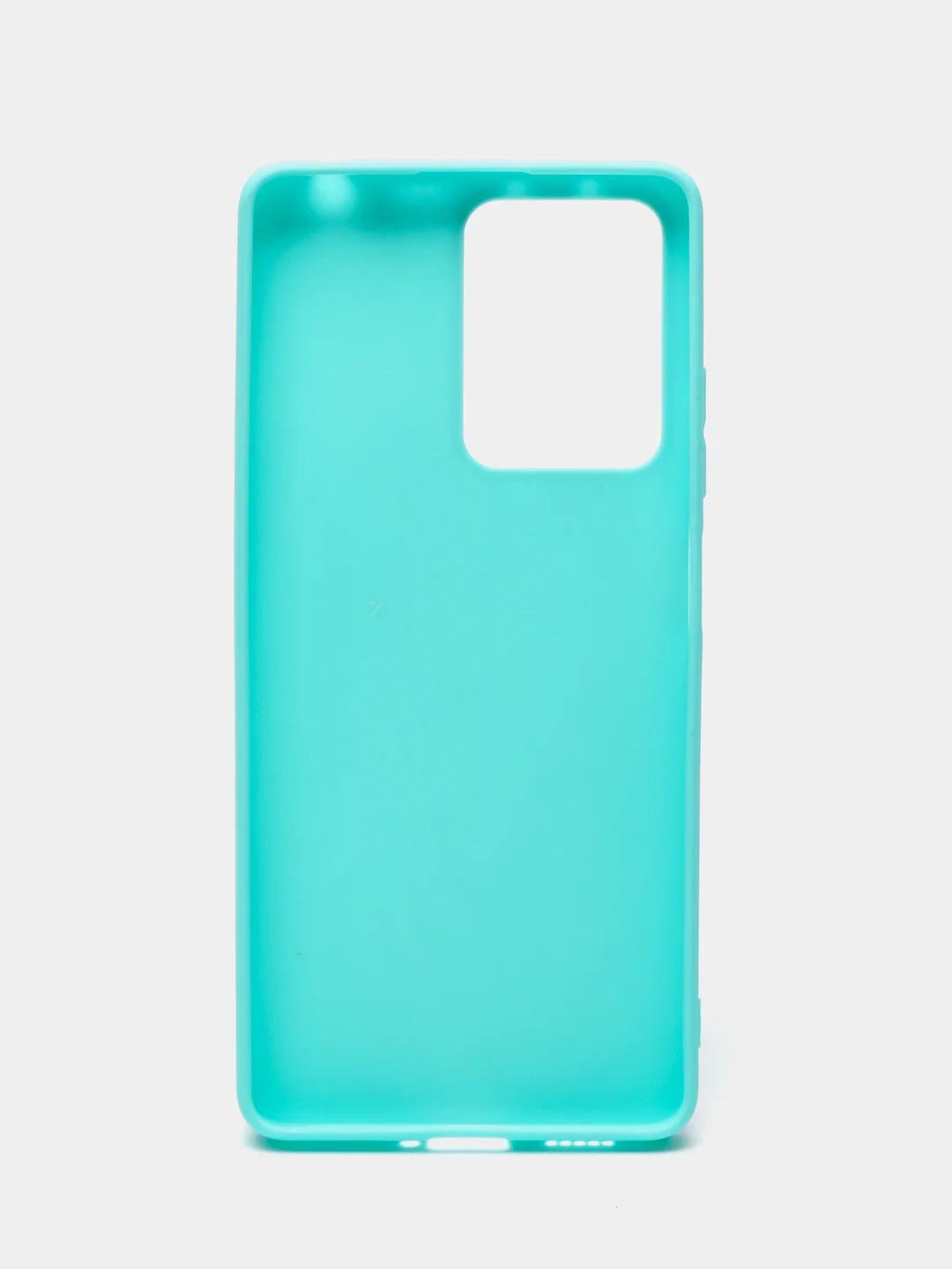 Бирюзовый чехол для Xiaomi Redmi Note 12 Pro 5G / Poco X5 Pro 5G силиконовый, матовый, прозрачный