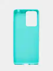 Бирюзовый чехол для Xiaomi Redmi Note 12 Pro 5G / Poco X5 Pro 5G силиконовый, матовый, прозрачный