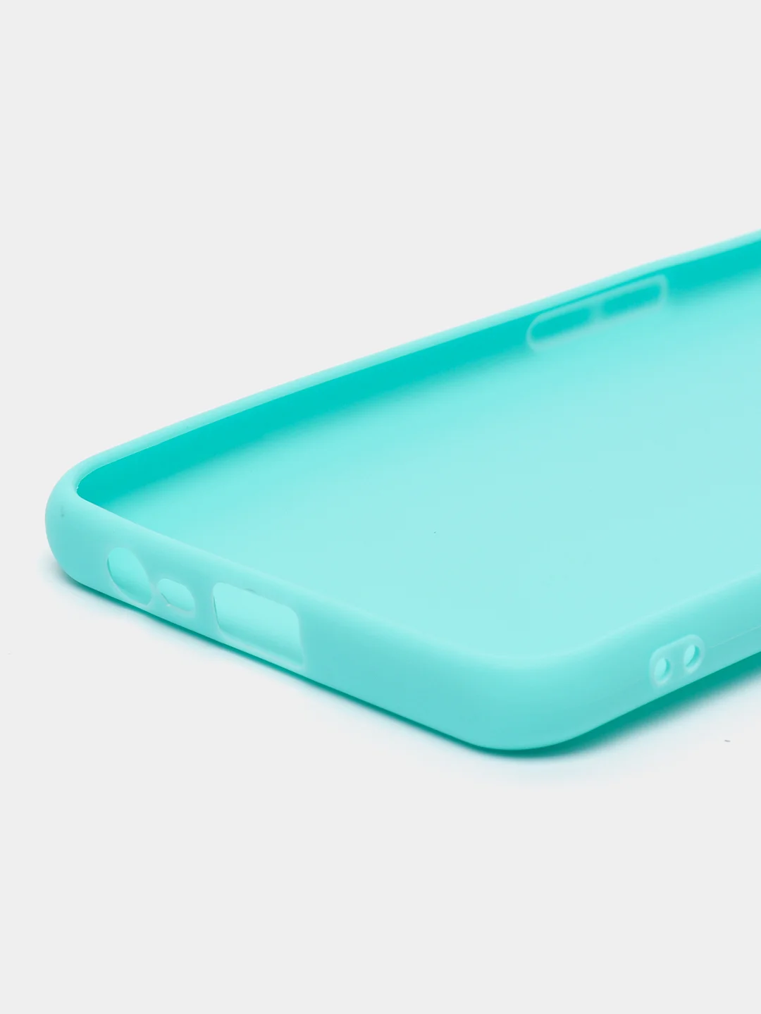 Бирюзовый чехол для Realme C31 (Реалми С31), силиконовый, матовый