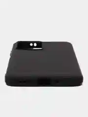 Черный xiaomi Redmi Note 12 / Poco X5 (Редми Нот 12 / Поко Х5) силиконовый, матовый