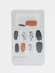 Синий накладные ногти 12шт