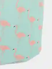 Зеленый корзина складная с ручками для хранения белья и игрушек