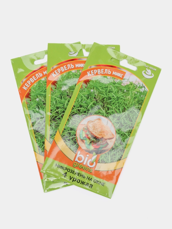Микрозелень "Кервель микс", серия Bio greens, Гавриш, 5 г