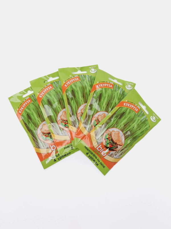 Микрозелень "Кукуруза микс", серия Bio greens, Гавриш, 10 г