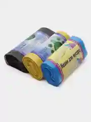 Разноцветный мусорные мешки Домовёнок