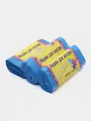 Голубой мусорные мешки Домовёнок
