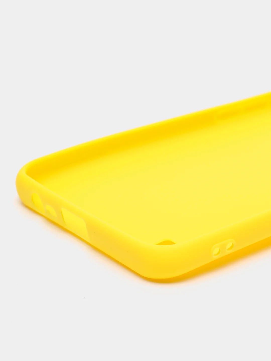 Желтый чехол для Realme C31 (Реалми С31), силиконовый, матовый