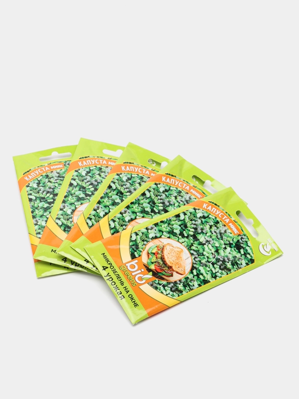 Микрозелень "Капуста микс", серия Bio greens, Гавриш, 5 г