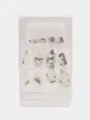 Черный накладные ногти 12шт