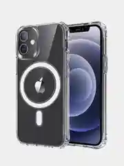 Чехол MagSafe (Магсейф) для iPhone (Айфон) 11, 12, 13, 14, 15, Pro, Plus, Max, силиконовый