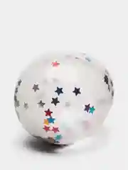Воздушный шар с конфетти, прозрачный, 1 штука