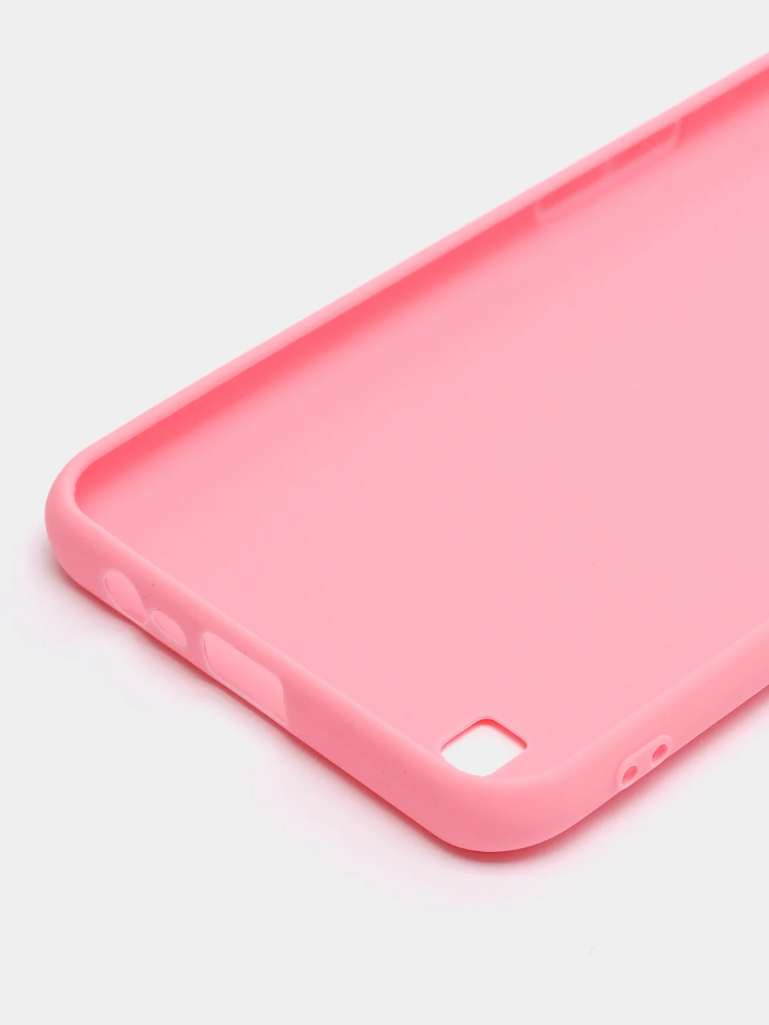 Розовый чехол для Realme C31 (Реалми С31), силиконовый, матовый