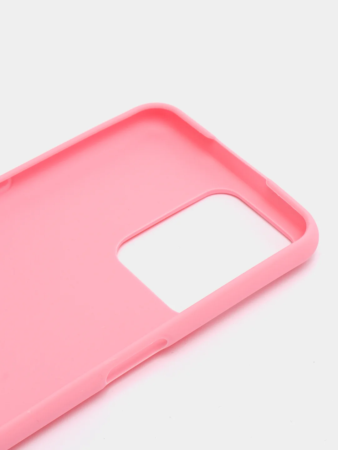 Розовый чехол для Realme C31 (Реалми С31), силиконовый, матовый
