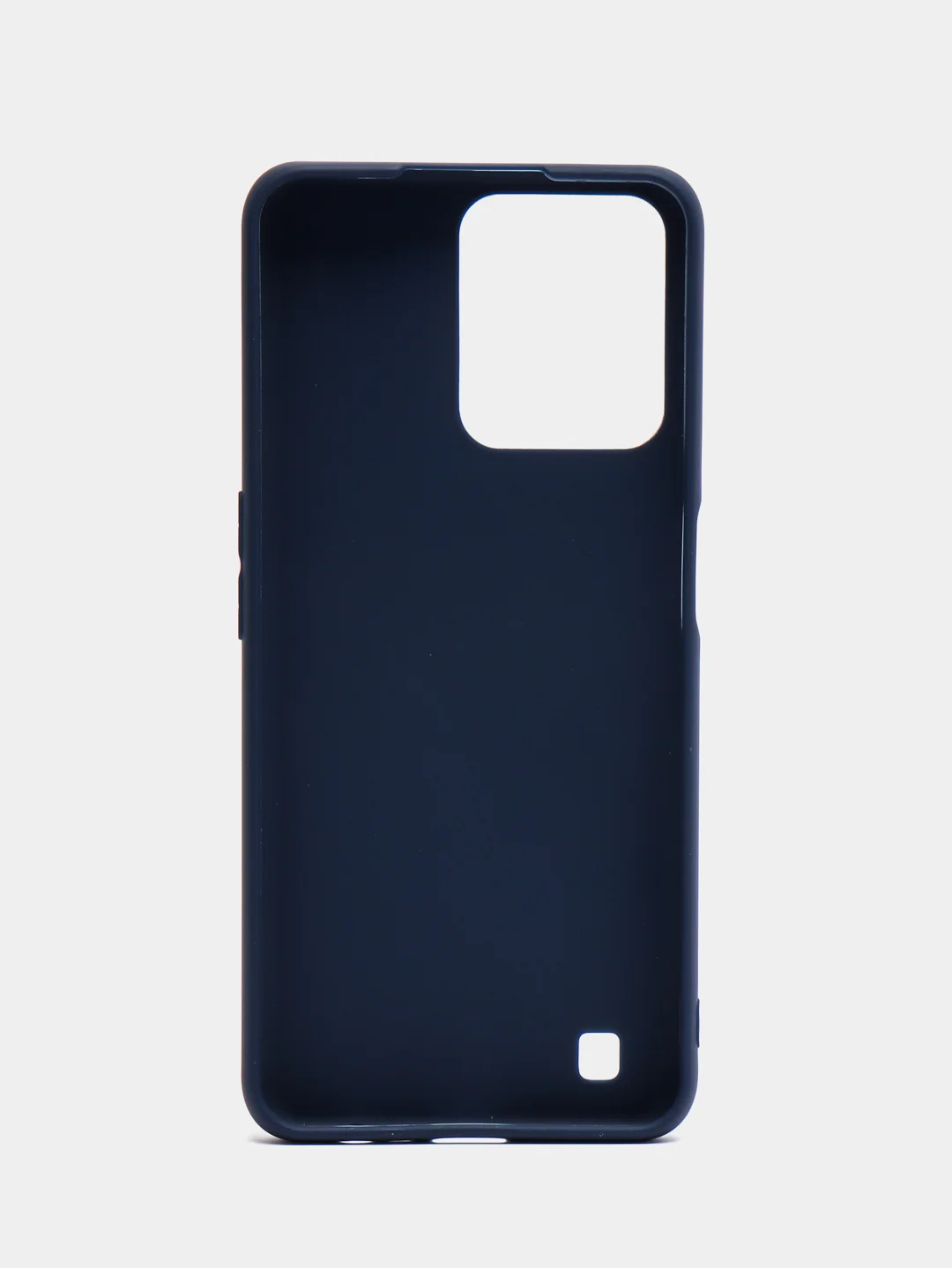 Синий чехол для Realme C31 (Реалми С31), силиконовый, матовый