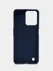 Синий чехол для Realme C31 (Реалми С31), силиконовый, матовый